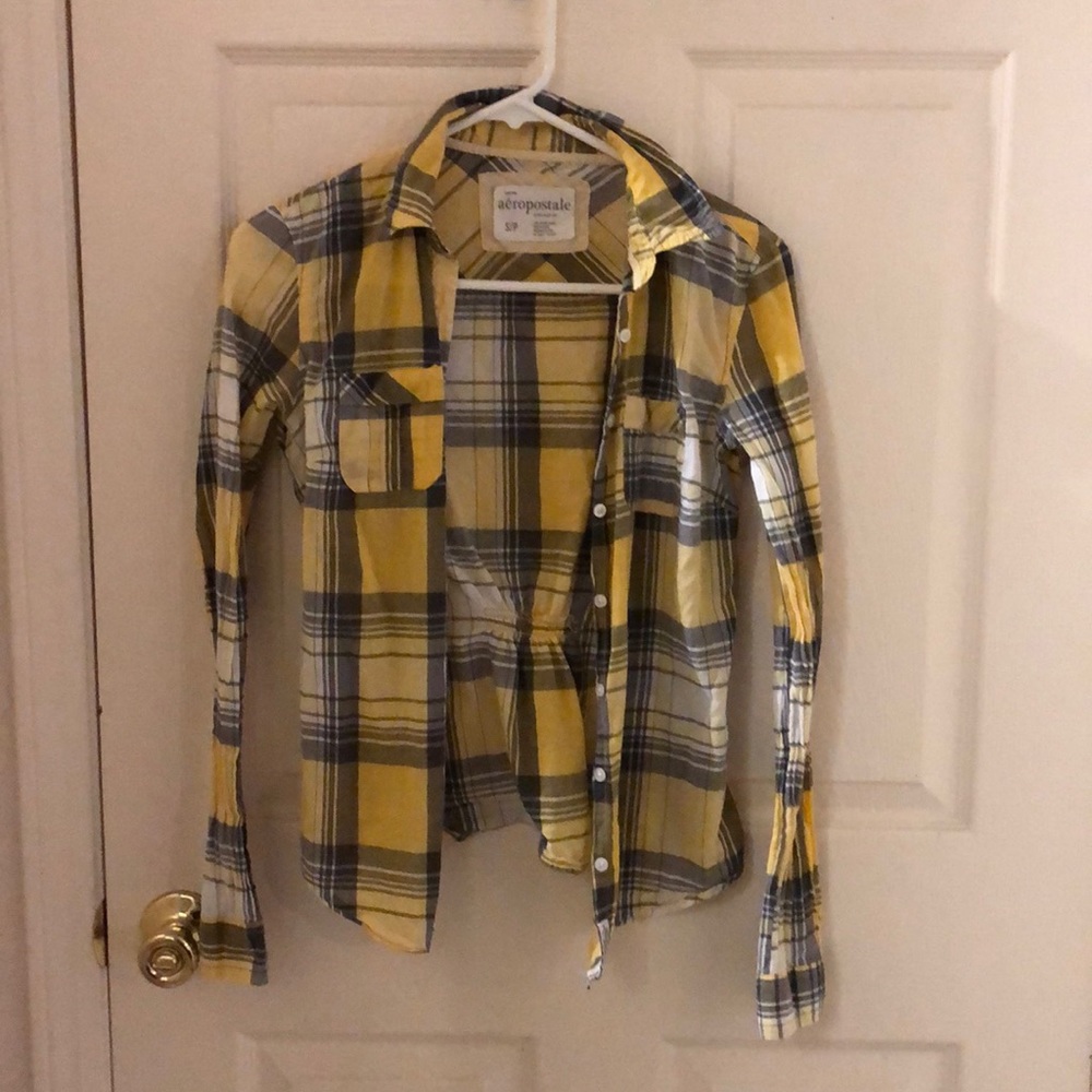 Aeropostal plaid shirt